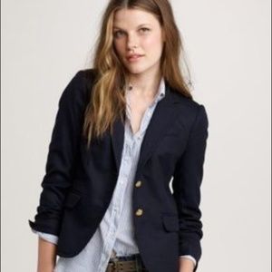 J. Crew Navy Schoolboy Blazer Size 4